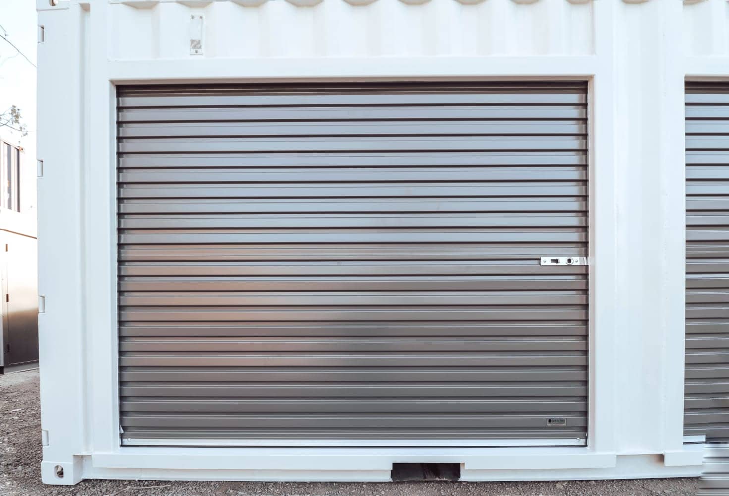 20&prime; Shipping Container + (2)  8&prime; Rollup Doors - Tupcan Pty Ltd