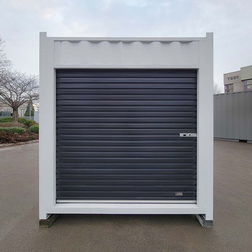 10&rsquo; &ldquo;Cut Down&rdquo; Used Container + Rollup - Tupcan Pty Ltd