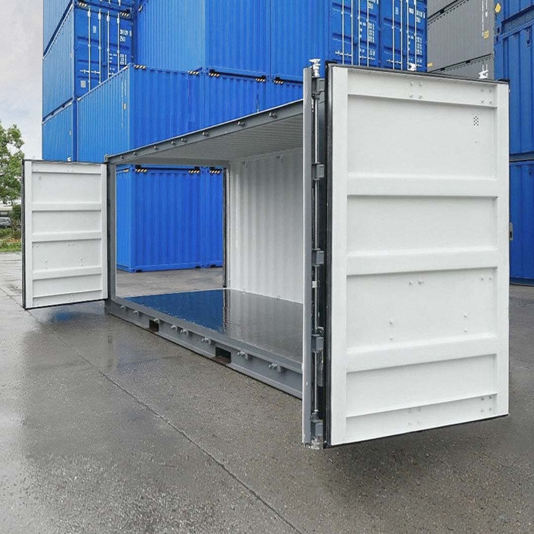 20&rsquo; New (1-trip) &ldquo;Openside&rdquo; Shipping Container - Tupcan Pty Ltd