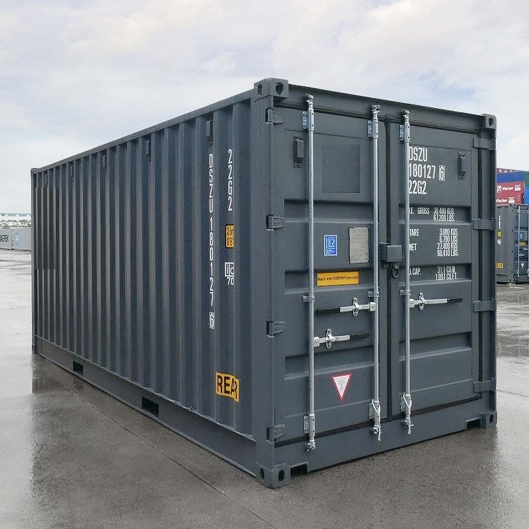 20&rsquo; New (1-trip) &ldquo;Openside&rdquo; Shipping Container - Tupcan Pty Ltd