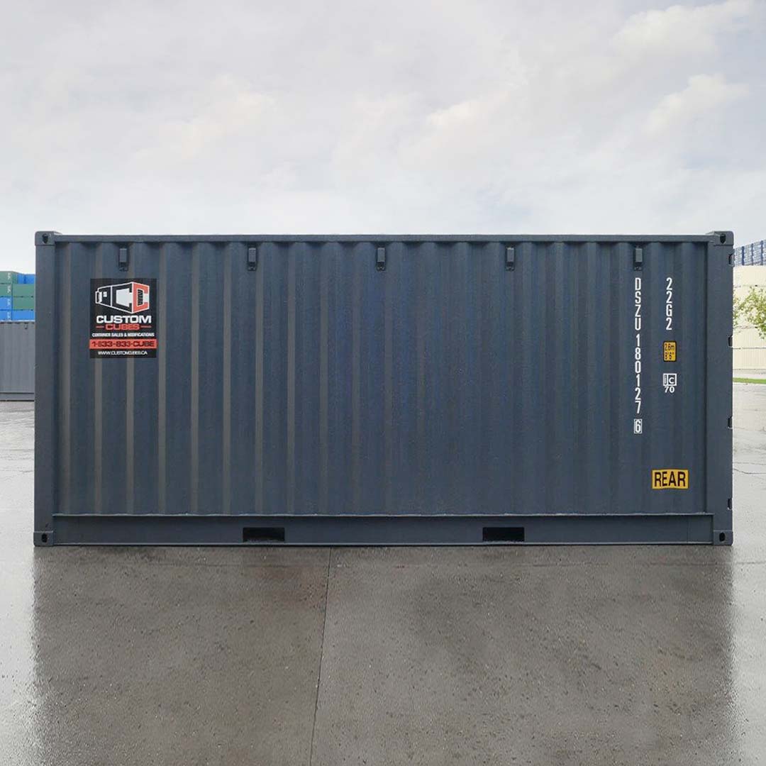 20&rsquo; New (1-trip) &ldquo;Openside&rdquo; Shipping Container - Tupcan Pty Ltd