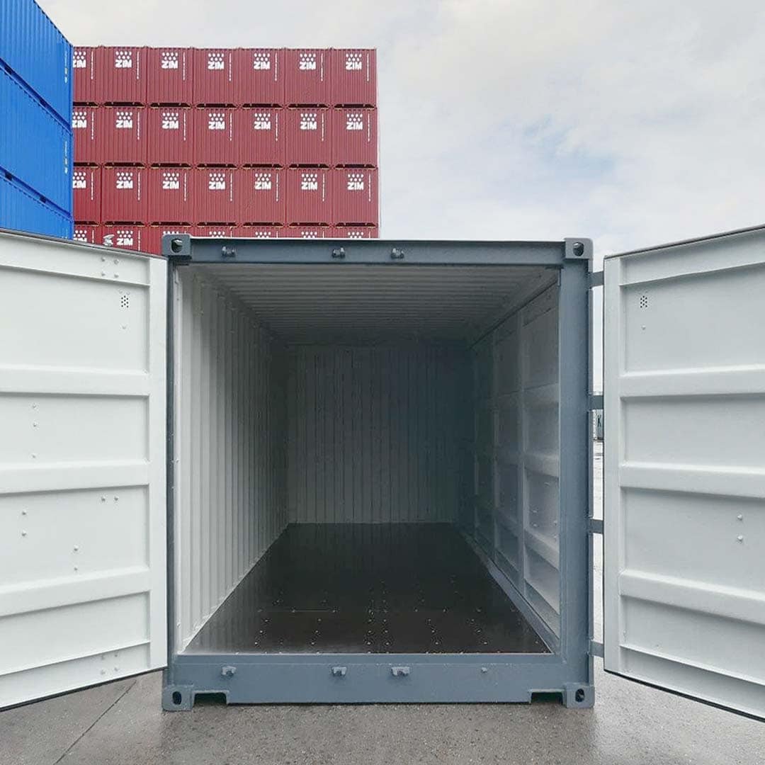 20&rsquo; New (1-trip) &ldquo;Openside&rdquo; Shipping Container - Tupcan Pty Ltd