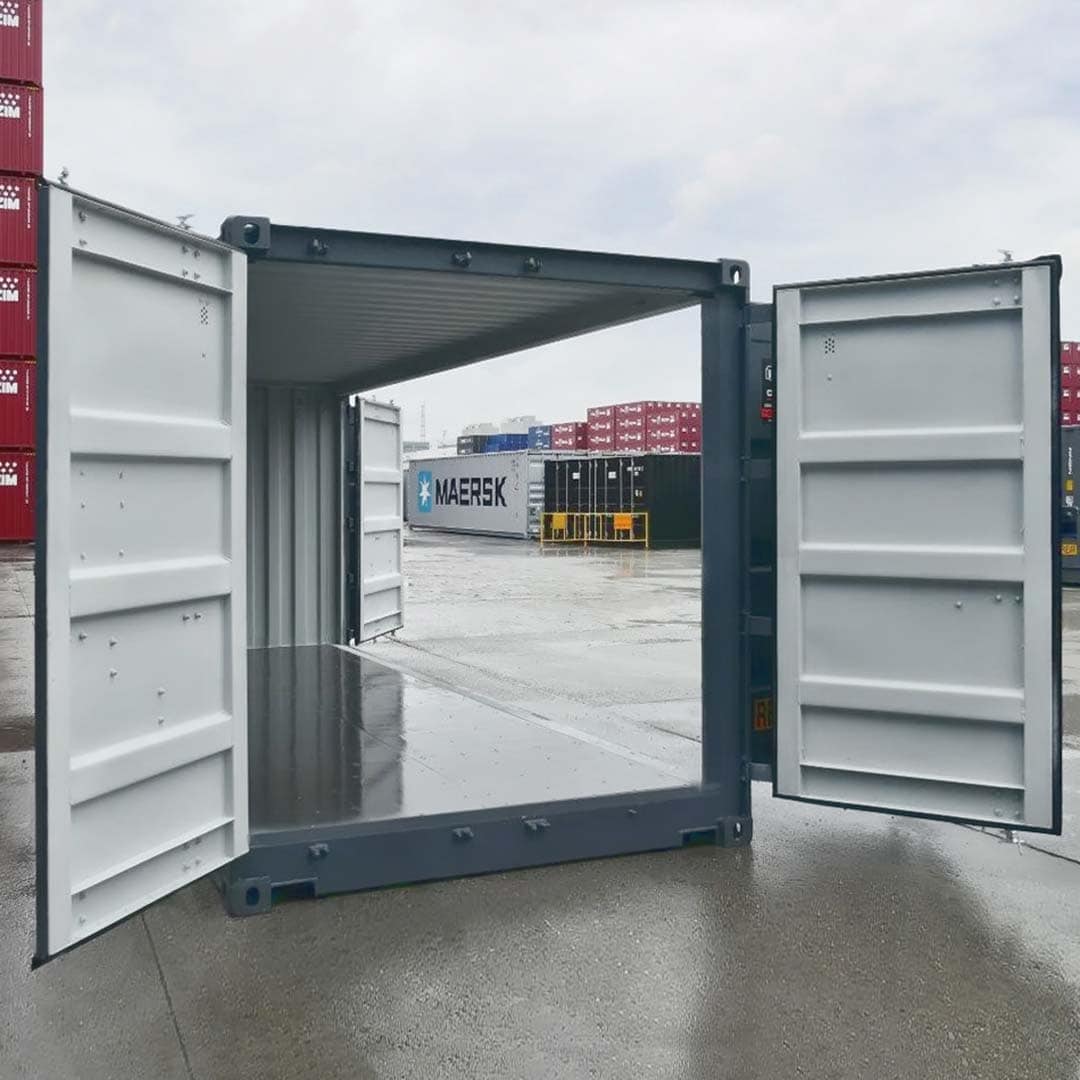 20&rsquo; New (1-trip) &ldquo;Openside&rdquo; Shipping Container - Tupcan Pty Ltd