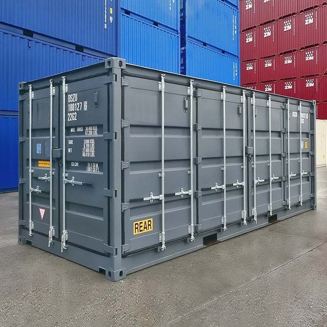 20&rsquo; New (1-trip) &ldquo;Openside&rdquo; Shipping Container - Tupcan Pty Ltd