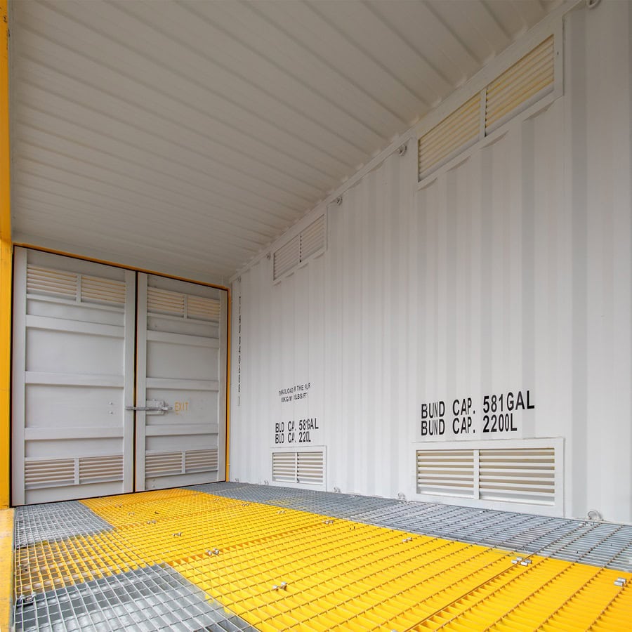 20&rsquo;HC Openside Containment Cube - Tupcan Pty Ltd