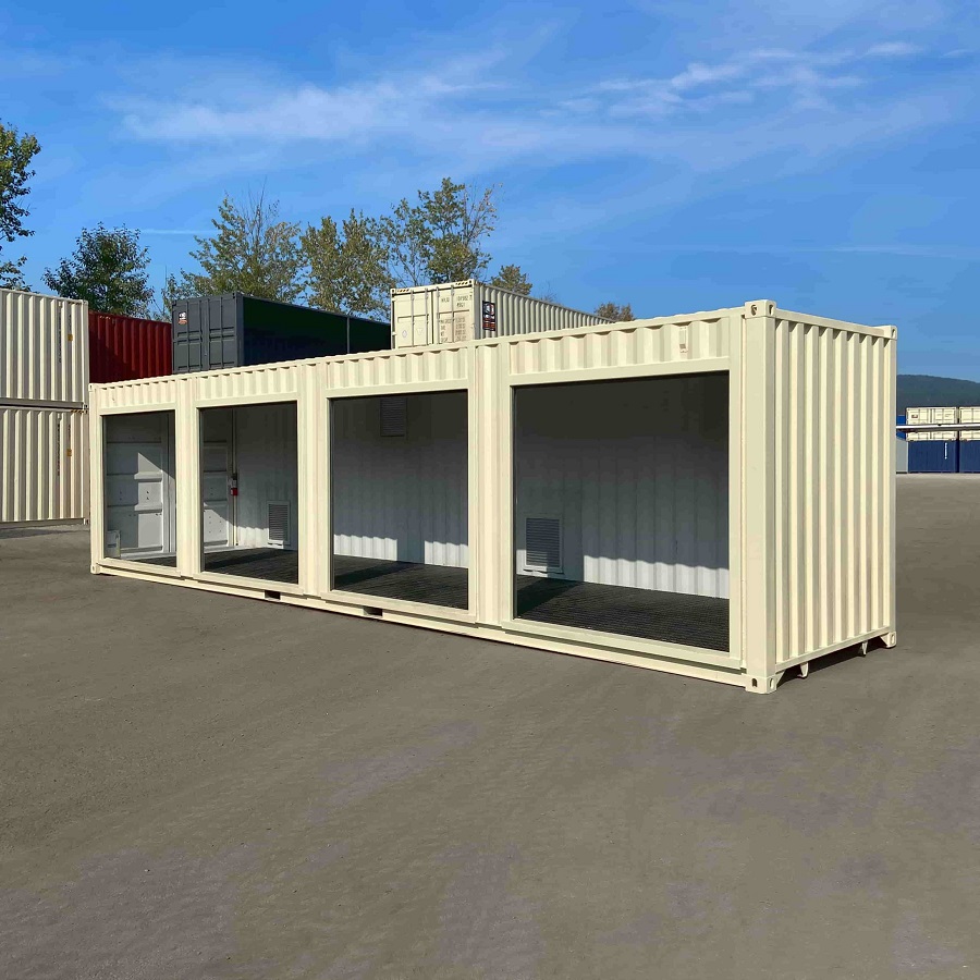 40&rsquo;HC &ldquo;CONTAINMENT CUBE&rdquo; with 4 x Roll Up Doors - Tupcan Pty Ltd