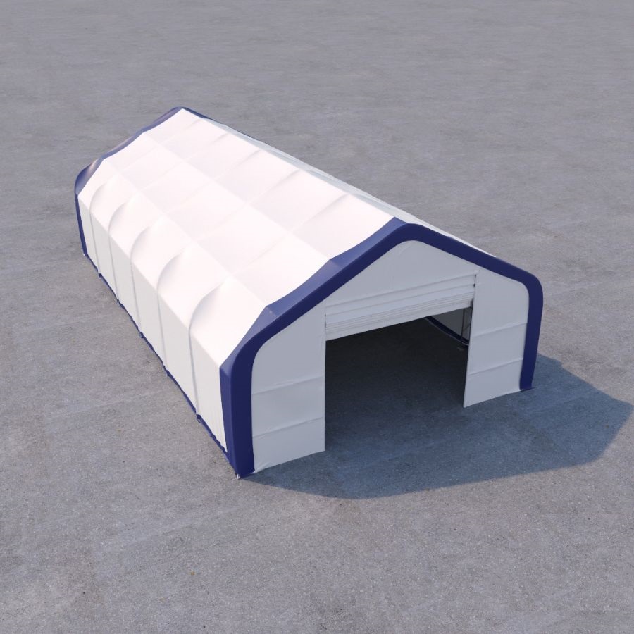 Dual Truss Storage Shelter (30&prime; x 60&prime; x 20&prime;) - Tupcan Pty Ltd
