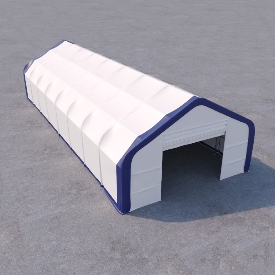 Dual Truss Storage Shelter (30&prime; x 80&prime; x 20&prime;) - Tupcan Pty Ltd