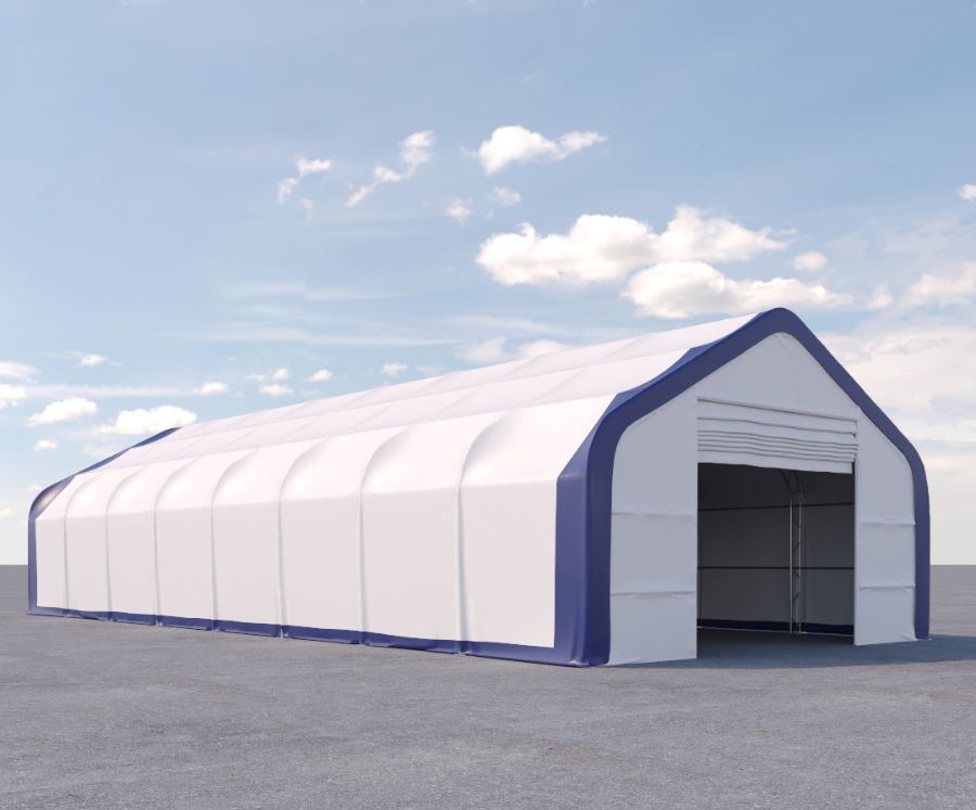 Dual Truss Storage Shelter (30&prime; x 80&prime; x 20&prime;) - Tupcan Pty Ltd