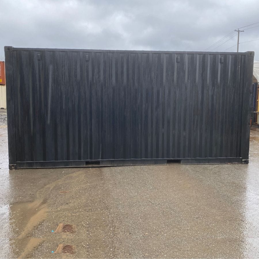20&rsquo;HC New (1-Trip) Shipping Container &ndash; Painted Black - Tupcan Pty Ltd