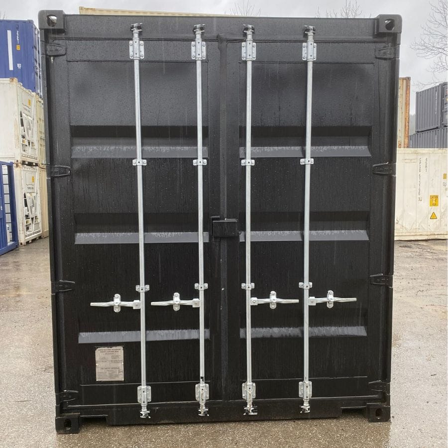 20&rsquo;HC New (1-Trip) Shipping Container &ndash; Painted Black - Tupcan Pty Ltd