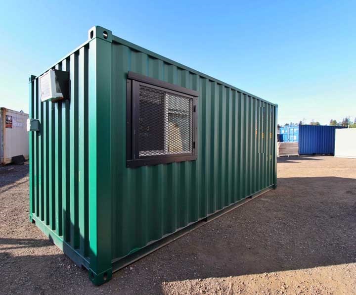 7&prime; Office Container + Storage Locker - Tupcan Pty Ltd