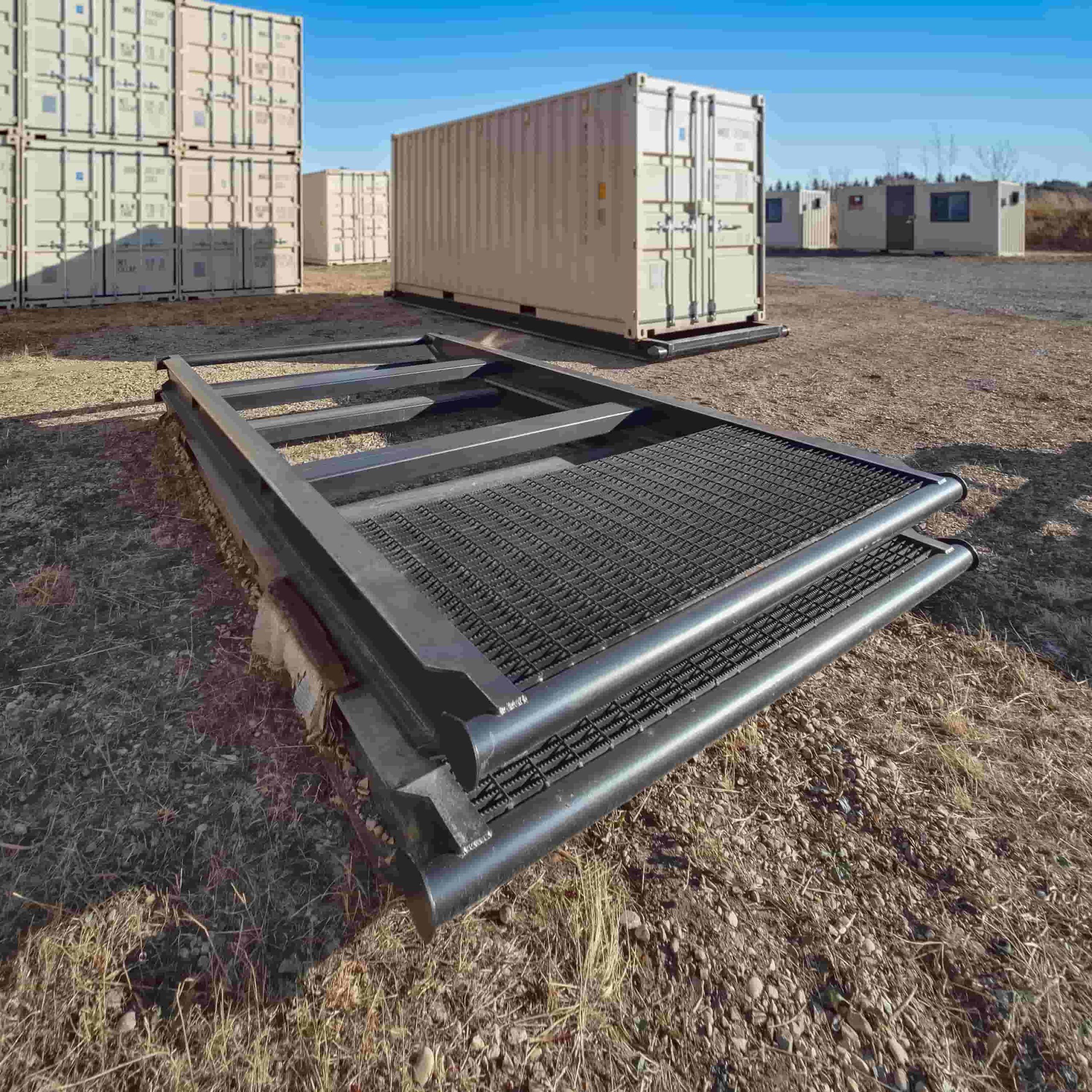 10&rsquo; Grated &ldquo;Weld On&rdquo; Skid - Tupcan Pty Ltd