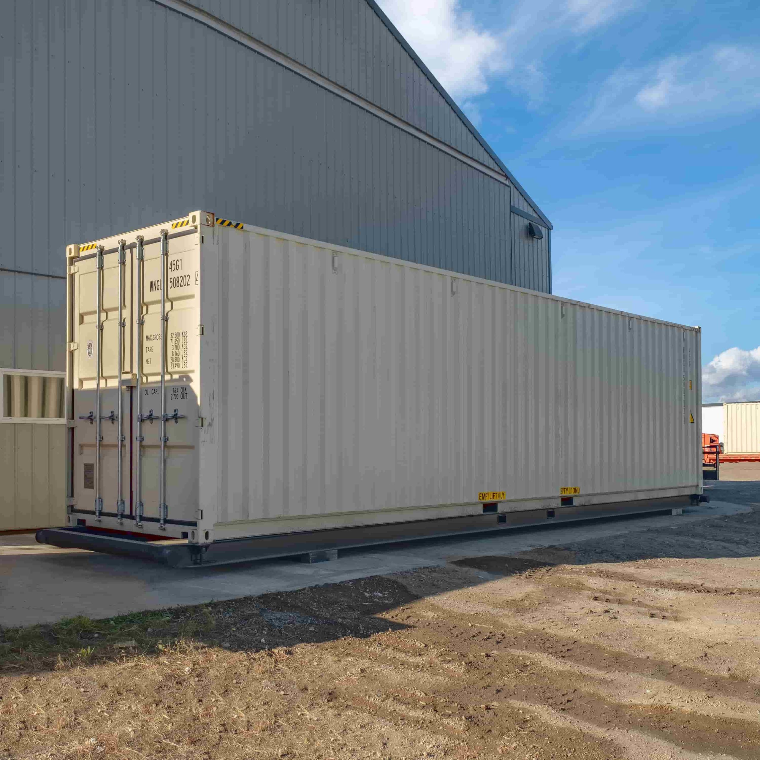 40&rsquo; Container skid w/ twist lock &ldquo;Non Grated&rdquo; - Tupcan Pty Ltd