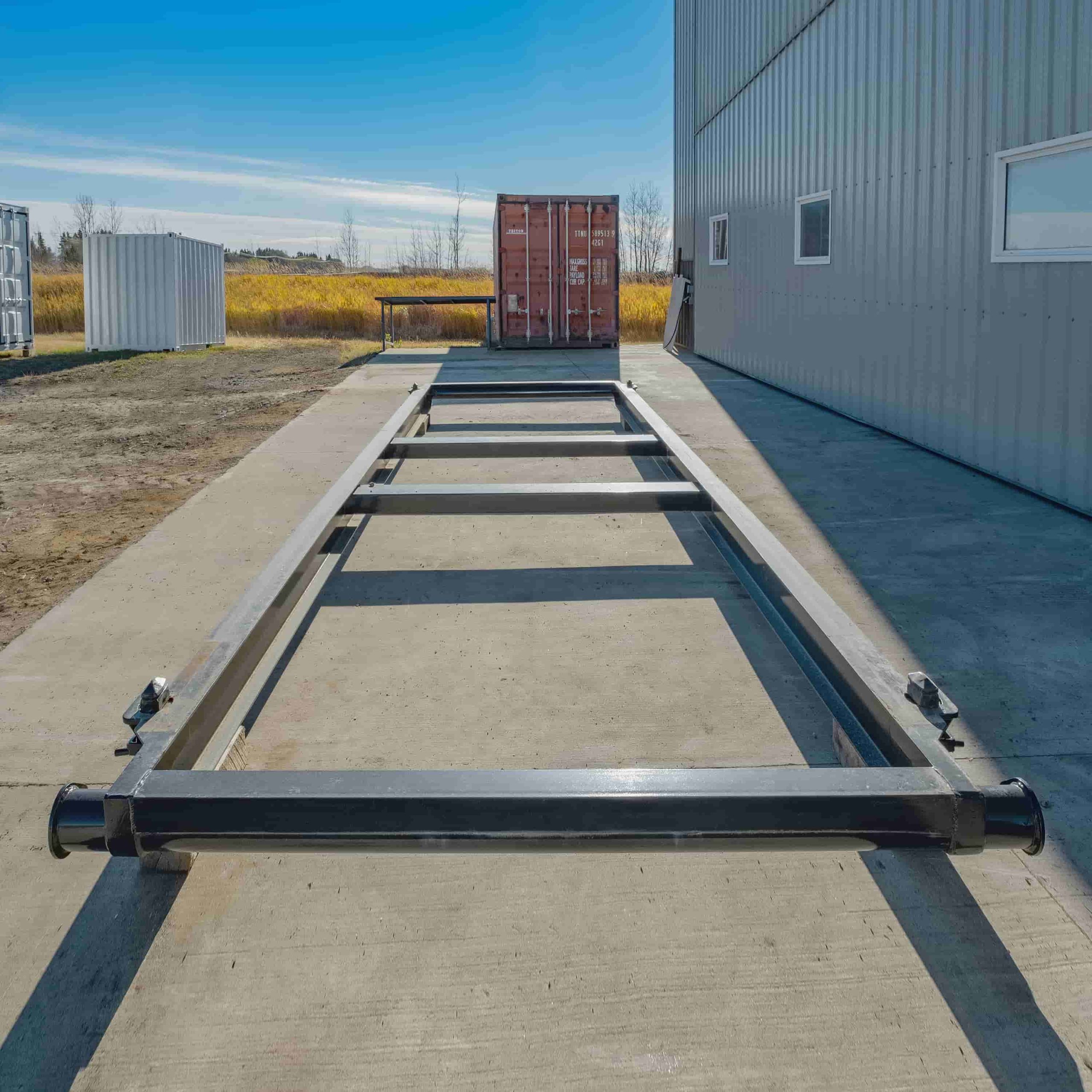 20&rsquo; Skid w/ Twist locks &ldquo;Non Grated&rdquo; - Tupcan Pty Ltd