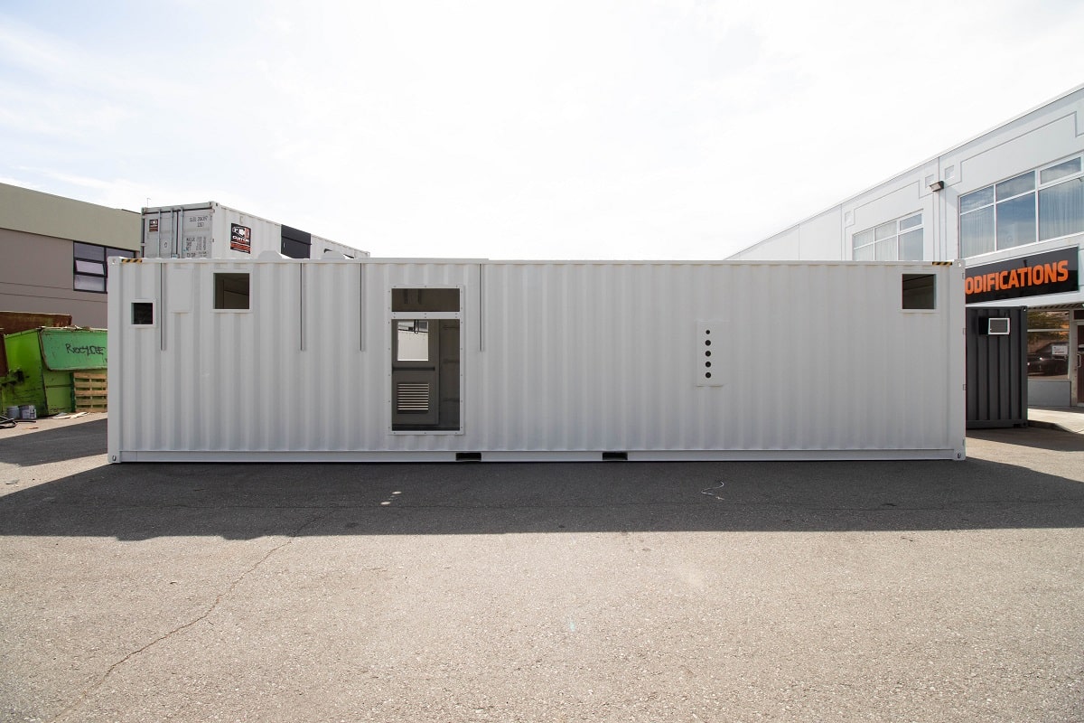 40&rsquo; Custom Mechanical Enclosure - Tupcan Pty Ltd