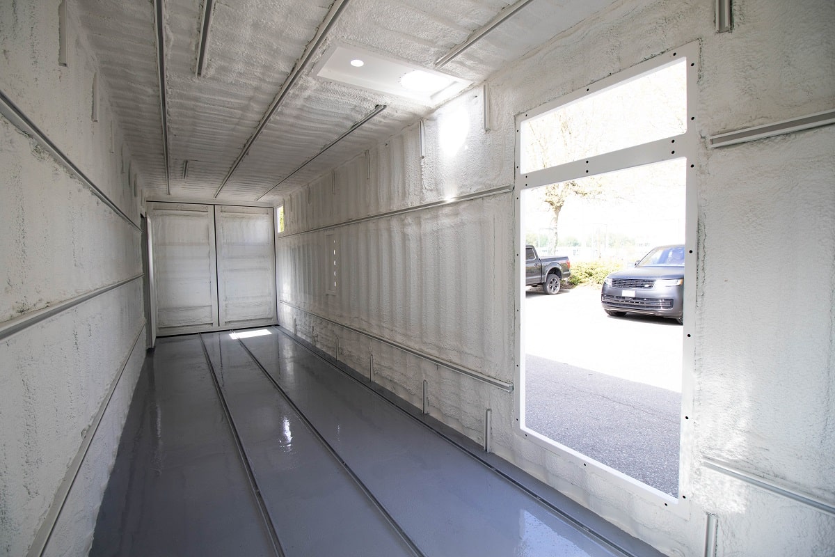 40&rsquo; Custom Mechanical Enclosure - Tupcan Pty Ltd