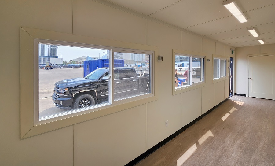 40&rsquo;HC VIP Area with Patio for the Oilers - Tupcan Pty Ltd