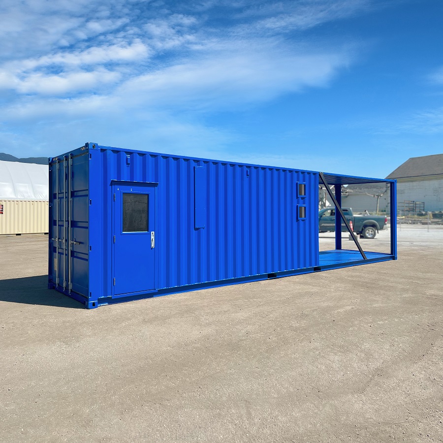 40&rsquo; Custom Equipment Enclosure - Tupcan Pty Ltd