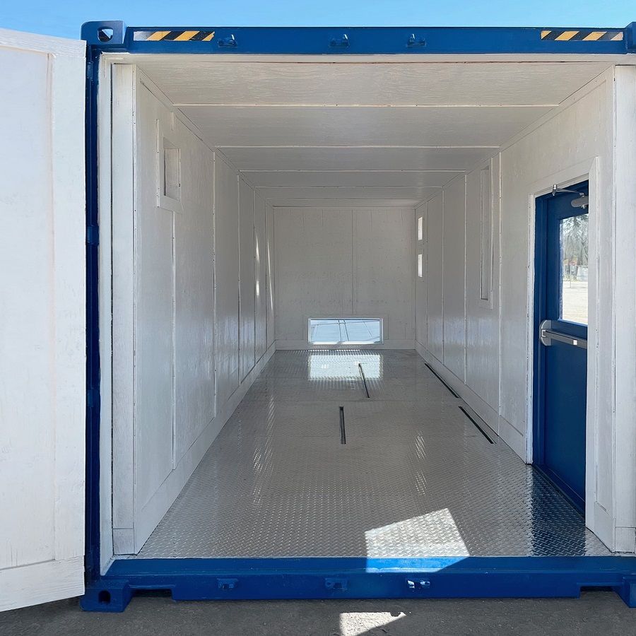 40&rsquo; Custom Equipment Enclosure - Tupcan Pty Ltd