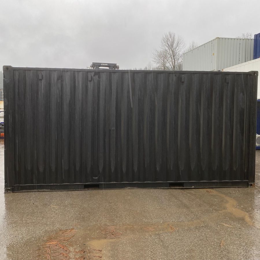 20&rsquo;HC New (1-Trip) Shipping Container &ndash; Painted Black - Tupcan Pty Ltd