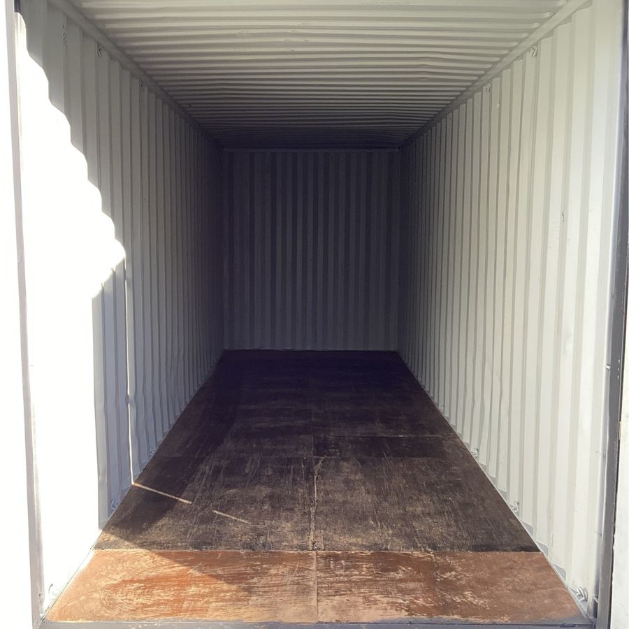 25&rsquo;HC Used Shipping Container (Painted Slate Grey) - Tupcan Pty Ltd