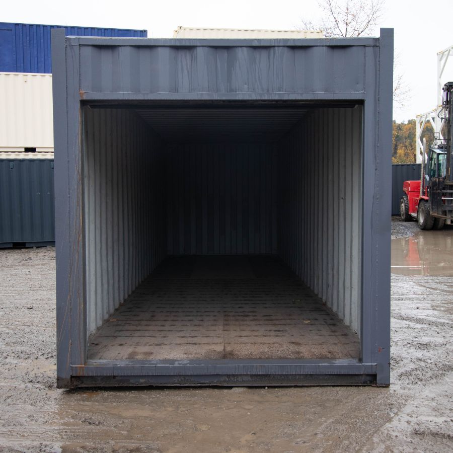 25&prime; Cut-Down Shipping Container w/Roll-Up Door - Tupcan Pty Ltd